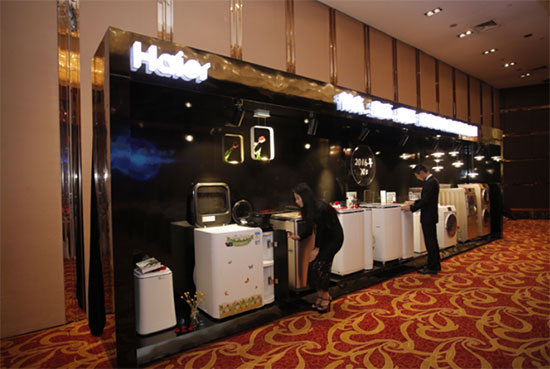 海尔洗衣机发布“几乎不用水”技术(图1) 海尔洗衣机发布“几乎不用水”技术(图1)