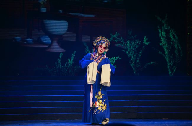 花开桃李梅——十地方戏曲剧种《桃李梅》同城汇演”正式启幕(图6) 花开桃李梅——十地方戏曲剧种《桃李梅》同城汇演”正式启幕(图6)