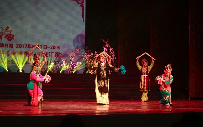 花开桃李梅——十地方戏曲剧种《桃李梅》同城汇演”正式启幕(图7) 花开桃李梅——十地方戏曲剧种《桃李梅》同城汇演”正式启幕(图7)