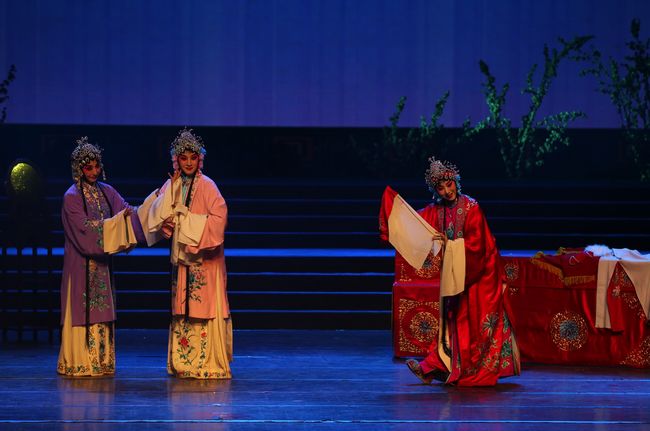 花开桃李梅——十地方戏曲剧种《桃李梅》同城汇演”正式启幕(图10) 花开桃李梅——十地方戏曲剧种《桃李梅》同城汇演”正式启幕(图10)