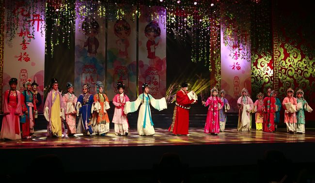 花开桃李梅——十地方戏曲剧种《桃李梅》同城汇演”正式启幕(图2) 花开桃李梅——十地方戏曲剧种《桃李梅》同城汇演”正式启幕(图2)