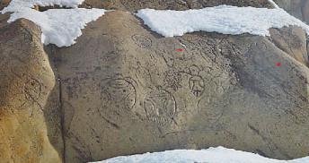 岩画:“一带一路”沿线国家相互沟通的印记 (图4) 岩画:“一带一路”沿线国家相互沟通的印记 (图4)