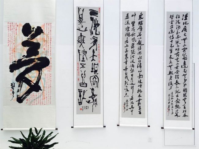 “八一梦，剑笔丹心”——刘参书画印作品展在宁波开幕(图8)