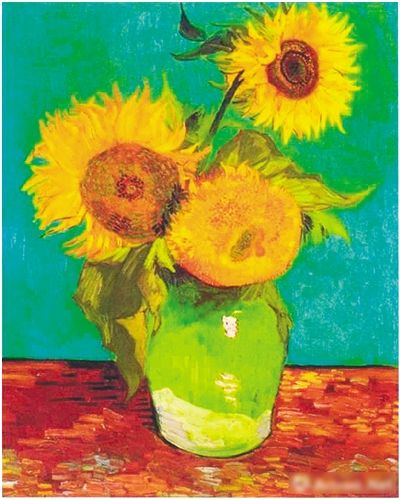 梵高的《向日葵》都开在了哪儿(图3) 梵高的《向日葵》都开在了哪儿(图3)