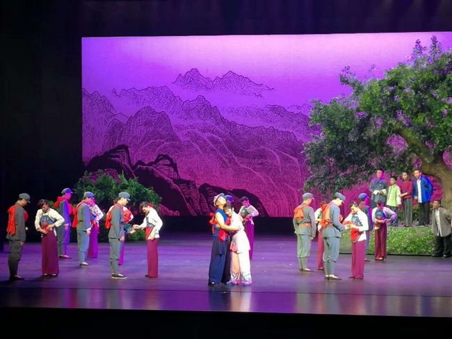 黄冈原创大型黄梅戏《槐花谣》成功首演(图1)