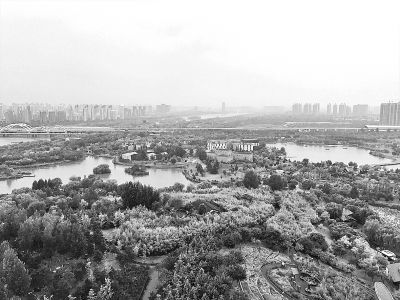 西安再现“八水绕长安”胜景(图1) 西安再现“八水绕长安”胜景(图1)