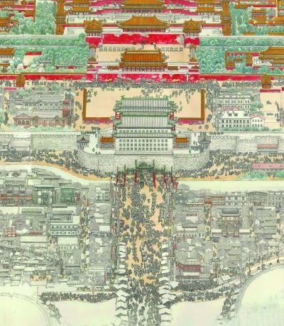 古都史画:“画”看老北京(图3) 古都史画:“画”看老北京(图3)