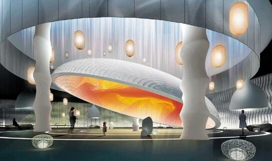 博物馆中的光影之舞(图1) 博物馆中的光影之舞(图1)