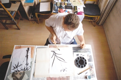 外国人爱上中国文化(图5) 外国人爱上中国文化(图5)