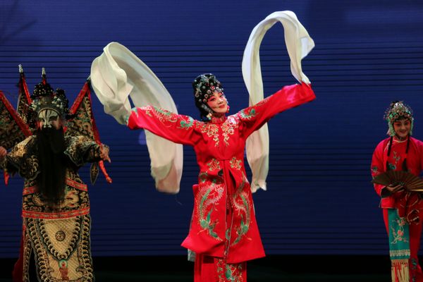 中国传统艺术惊艳中外来宾(图5) 中国传统艺术惊艳中外来宾(图5)