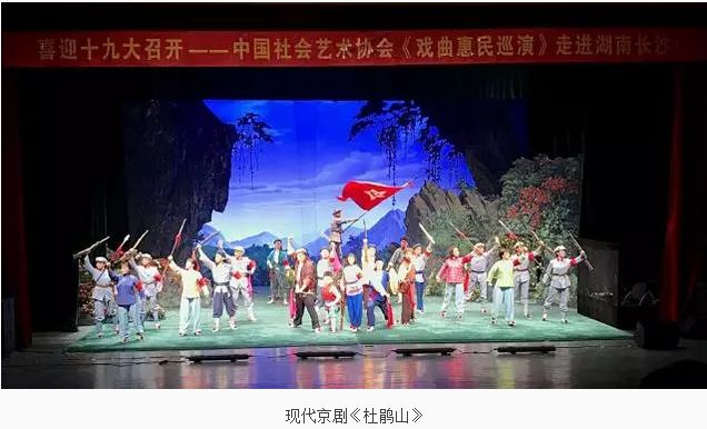 特别报道：喜迎中国共产党十九大召开中国社会艺术协会《戏曲惠民工程》走进湖南长沙(图2)
