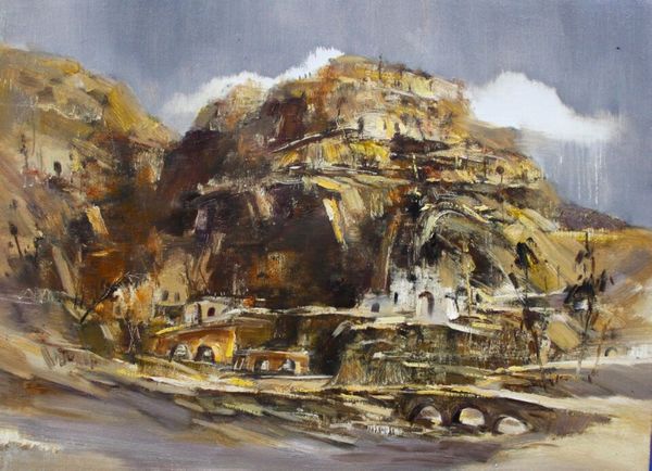 将写生进行到底 深圳市宝安区美术书法摄影精品展之—— “山水相逢”第2季涂画师生赴陕北郭家沟写生作品展(图2) 将写生进行到底 深圳市宝安区美术书法摄影精品展之—— “山水相逢”第2季涂画师生赴陕北郭家沟写生作品展(图2)