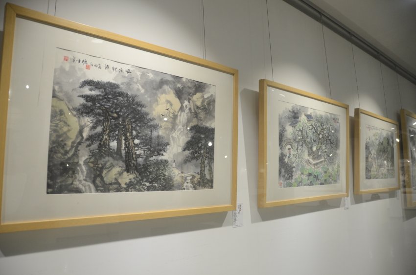 “风篁品艺·德艺承传——卢德平尹秋生作品鉴赏会”风篁美术馆举行(图3)