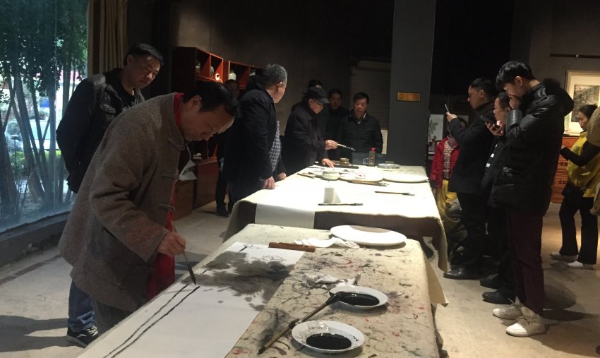 “共享——黄泽森、周汉标书画作品展”桥头莲城展览馆开(图4) “共享——黄泽森、周汉标书画作品展”桥头莲城展览馆开(图4)