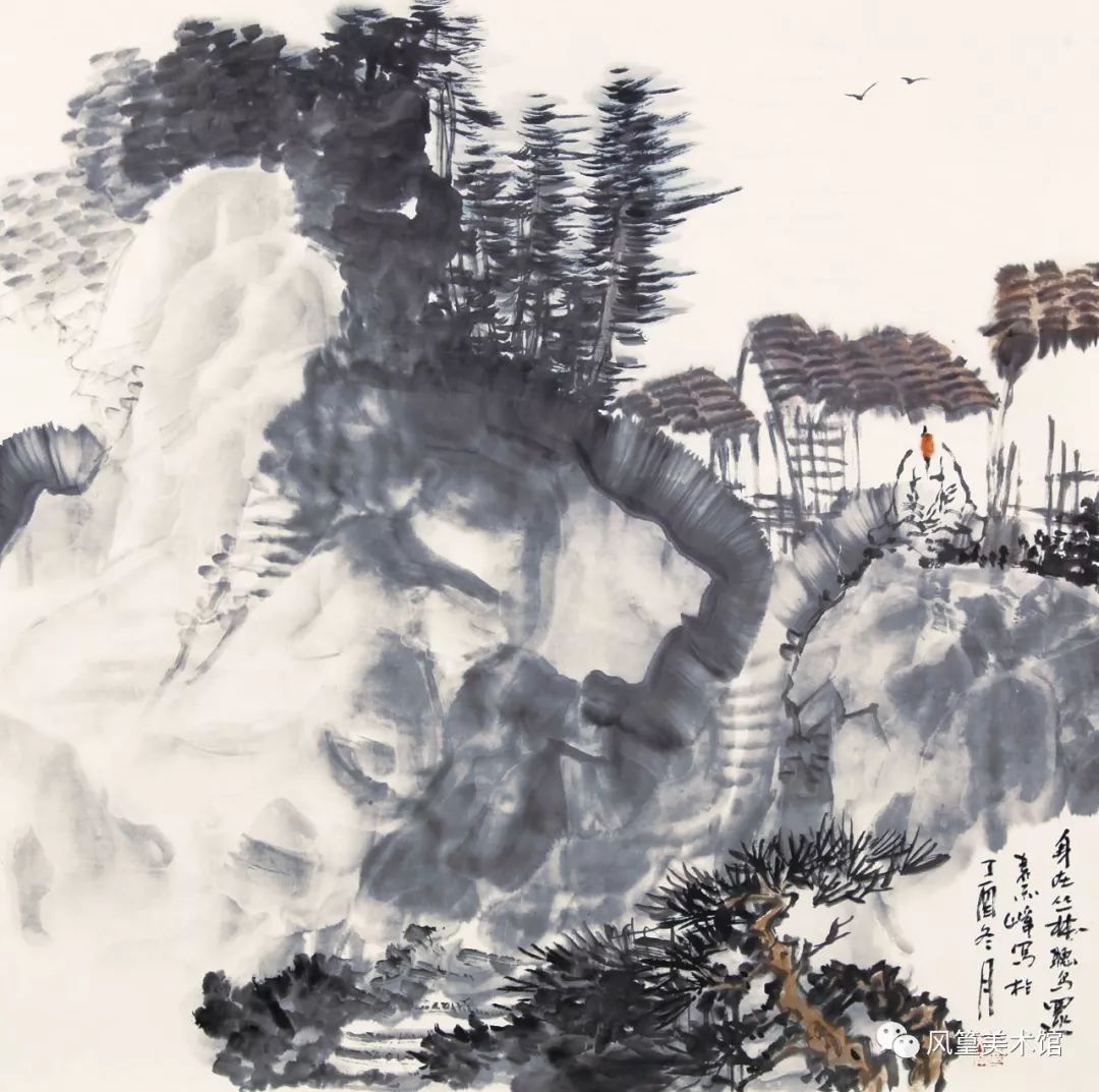 风篁美术馆推出“袁赤峰中国画近作展”(图10) 风篁美术馆推出“袁赤峰中国画近作展”(图10)