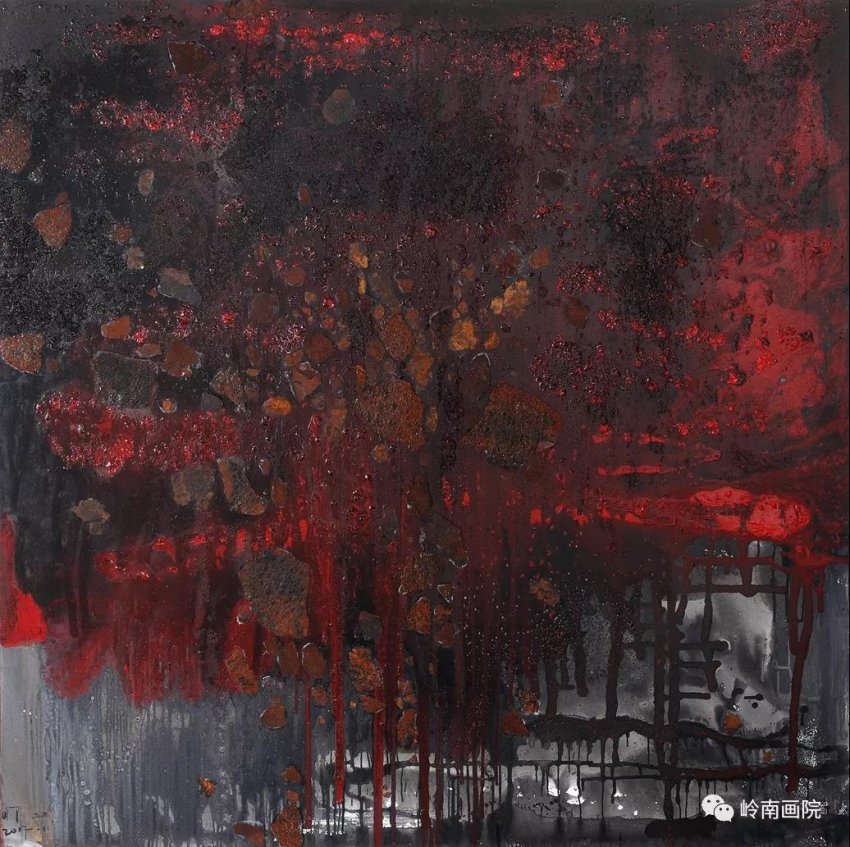 “墨彩行履"邹明水墨与综合绘画作品展在岭南美术馆展出(图5) “墨彩行履"邹明水墨与综合绘画作品展在岭南美术馆展出(图5)