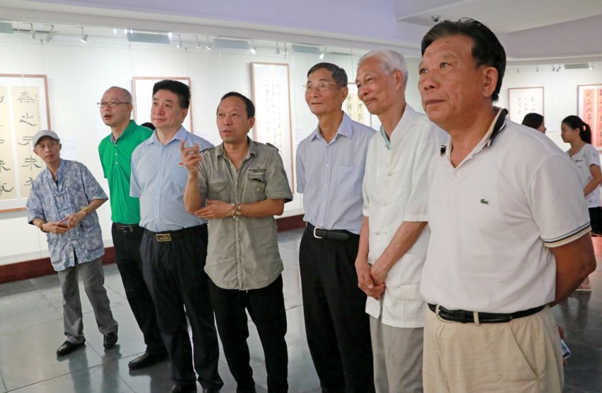 东莞市千名书家书写习近平用典专题书法展览开幕(图5)