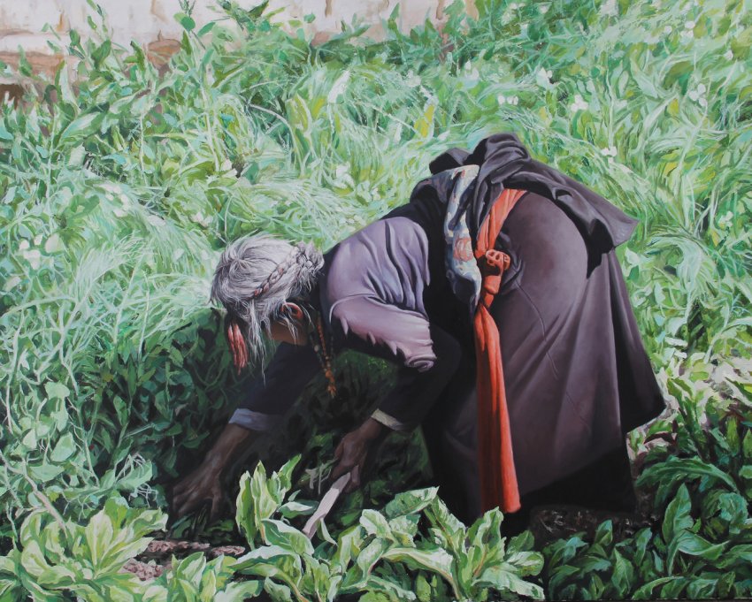 石家庄美术书法作品展在深圳宝安举行(图2)