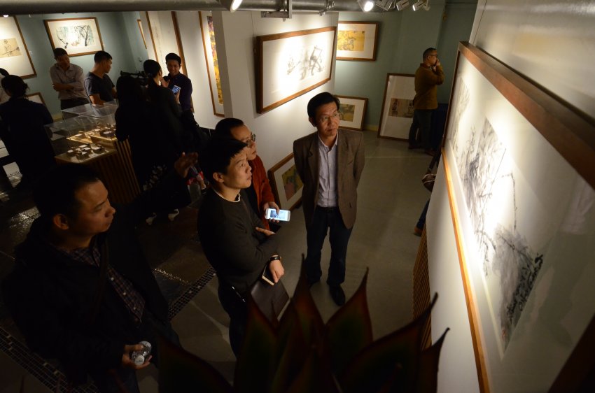 不亦乐乎·周汉标艺术沙龙畅叙翰墨人生(图5)