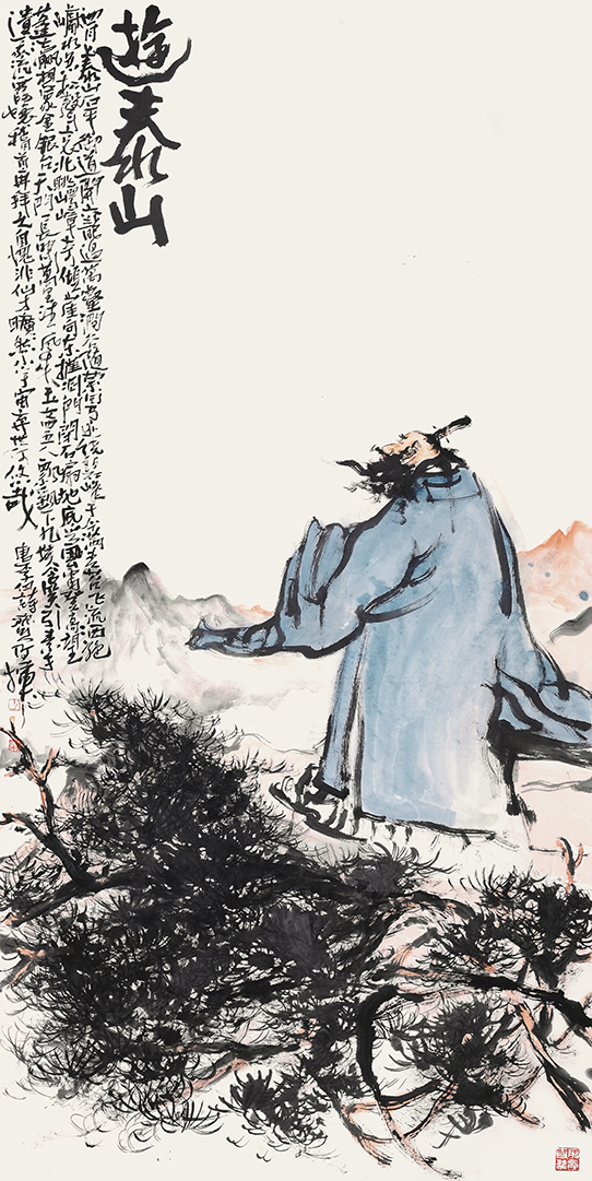 三位山东画家作品岭南美术馆展现“齐鲁风雅”(图2)