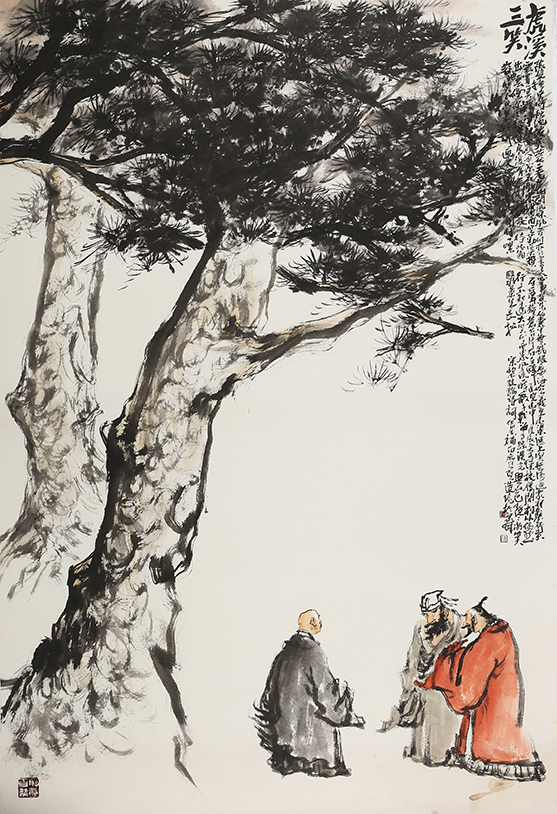 三位山东画家作品岭南美术馆展现“齐鲁风雅”(图3)