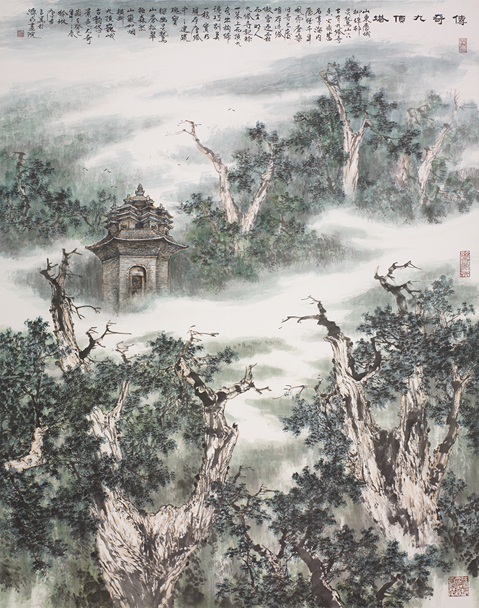 三位山东画家作品岭南美术馆展现“齐鲁风雅”(图4)