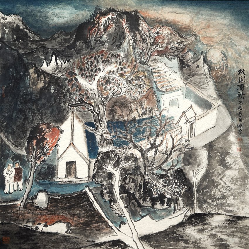 三位山东画家作品岭南美术馆展现“齐鲁风雅”(图6)