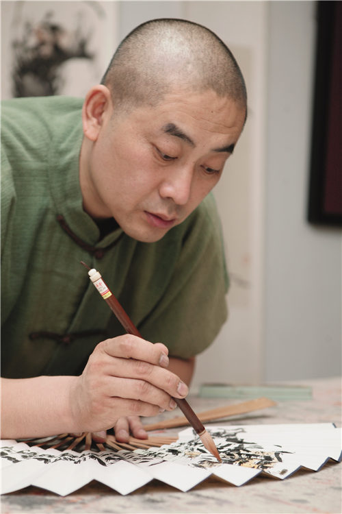 三位山东画家作品岭南美术馆展现“齐鲁风雅”(图8)