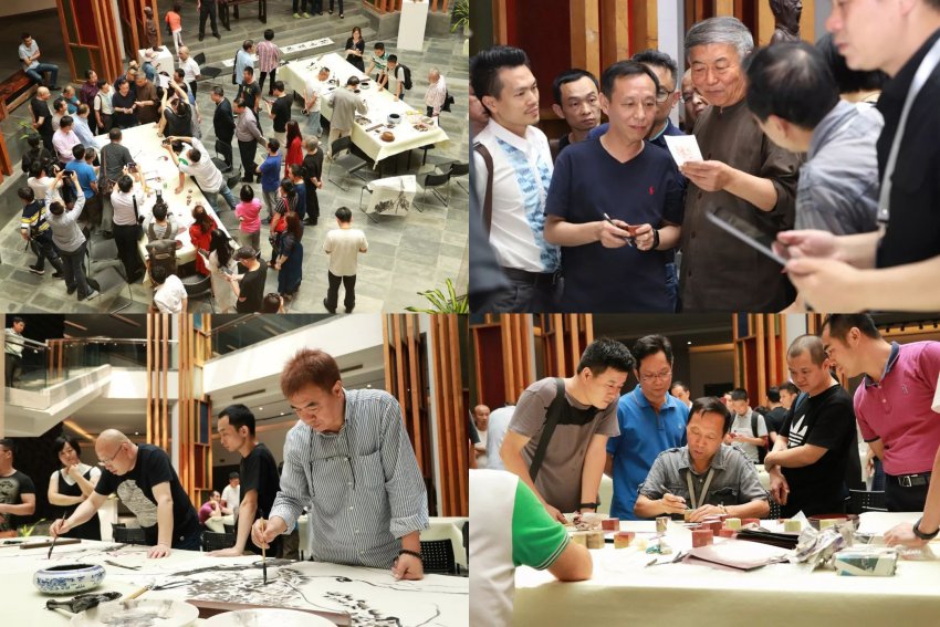 书画名家王镛师生书画印作品亮相岭南美术馆(图12) 书画名家王镛师生书画印作品亮相岭南美术馆(图12)