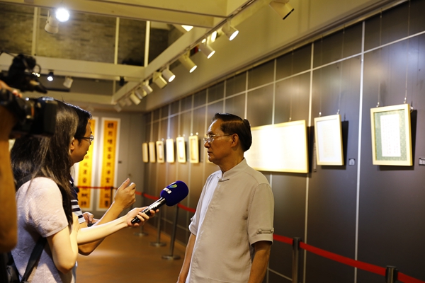  尺素禅心——方斌书法作品展在佛山顺德清晖园博物馆成功举办(图5)