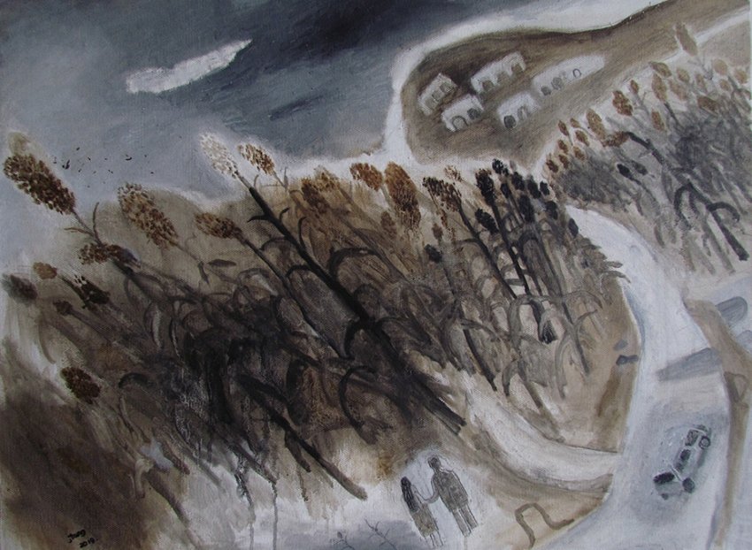 蔡际鸿、杨缤油画展，中国油画院特邀新人展在岭南美术馆同时开幕(图3)