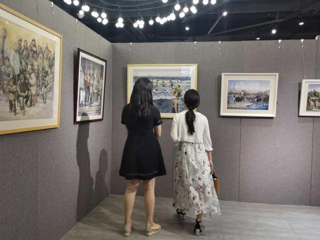 “风行水上”——深圳12人水彩艺术展举办(图3)