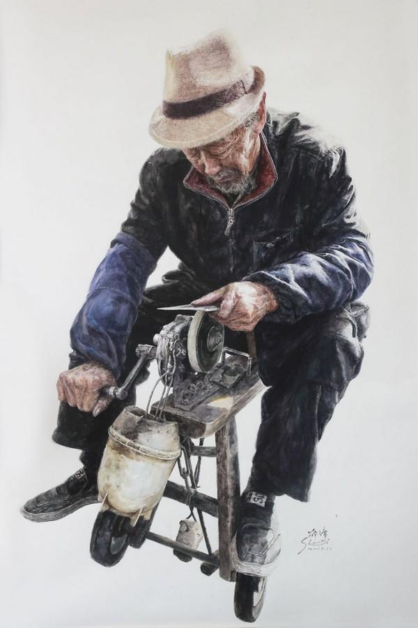 “风行水上”——深圳12人水彩艺术展举办(图2)