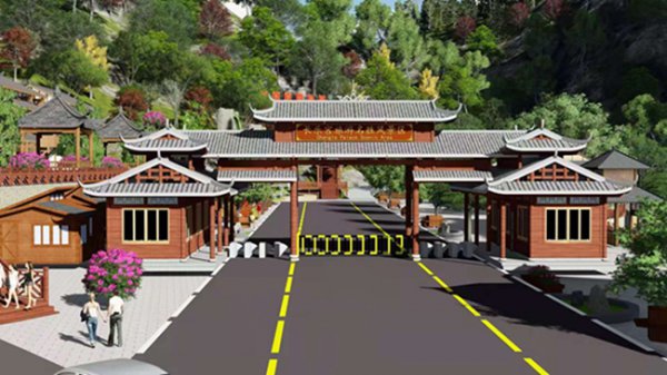 东兰县委书记黄贤昌到长乐宫景区调研(图10) 东兰县委书记黄贤昌到长乐宫景区调研(图10)