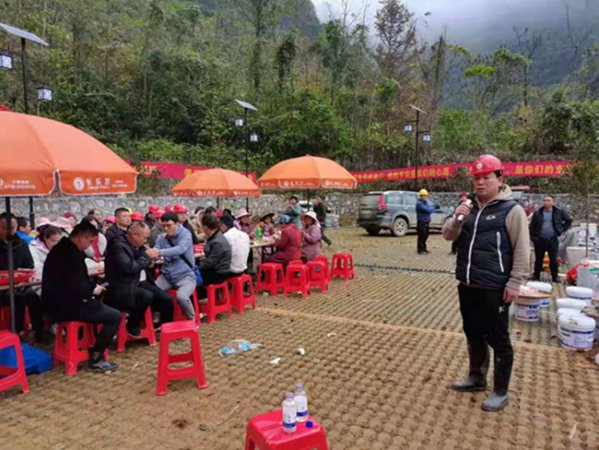 巴马国际旅游区东兰长乐宫旅游景区建设强力推进(图4) 巴马国际旅游区东兰长乐宫旅游景区建设强力推进(图4)