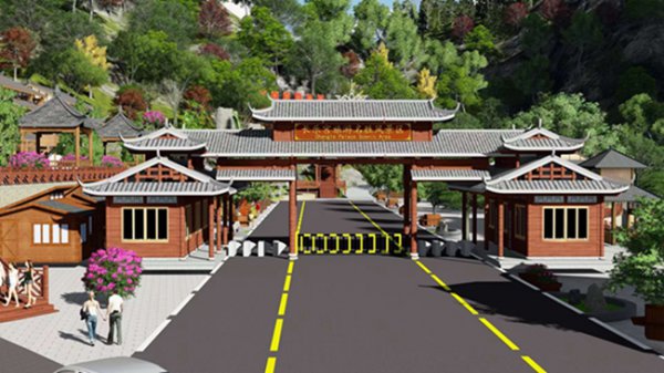 巴马国际旅游区东兰长乐宫旅游景区建设强力推进(图8) 巴马国际旅游区东兰长乐宫旅游景区建设强力推进(图8)