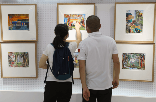 沙井街道2020年“蚝乡湖畔”美术摄影展在沙井街道党建中心圆满闭幕!(图13) 沙井街道2020年“蚝乡湖畔”美术摄影展在沙井街道党建中心圆满闭幕!(图13)