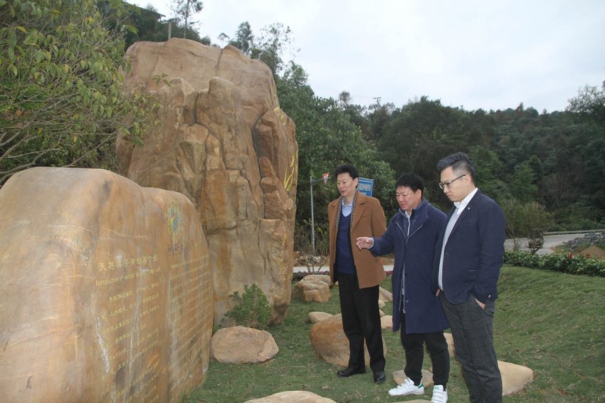 中国对外贸易理事会副理事长一行到世界长寿金三角东兰县考察康养旅游项目(图3) 中国对外贸易理事会副理事长一行到世界长寿金三角东兰县考察康养旅游项目(图3)