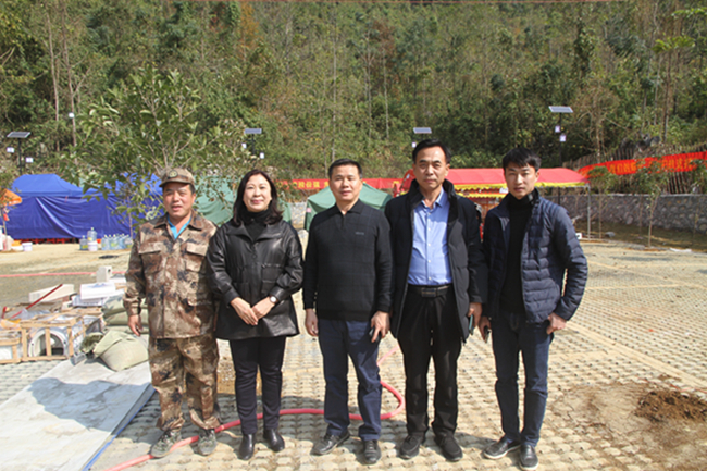 中共东兰县委书记黄贤昌到长乐宫景区调研开放准备情况(图7) 中共东兰县委书记黄贤昌到长乐宫景区调研开放准备情况(图7)