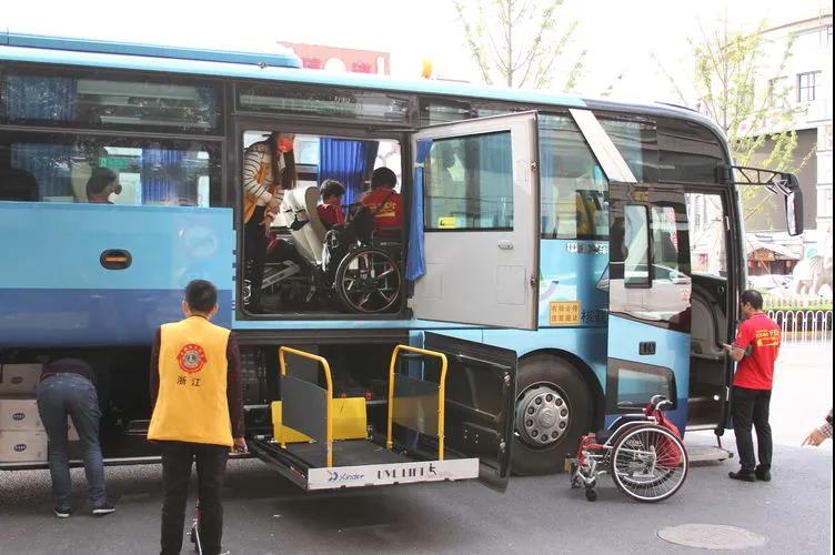 “沿着党的足迹”红色助残万里行第九站--上海圆梦之旅(图1)