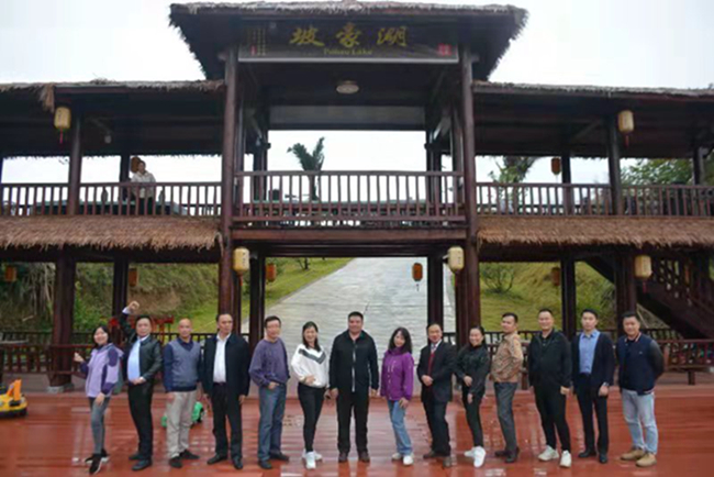 广西旅游协会组队考察第一湾旅游景区(图5) 广西旅游协会组队考察第一湾旅游景区(图5)