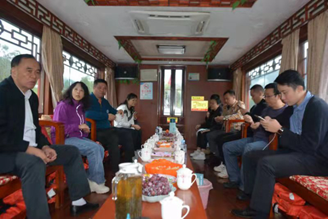 广西旅游协会组队考察第一湾旅游景区(图6) 广西旅游协会组队考察第一湾旅游景区(图6)