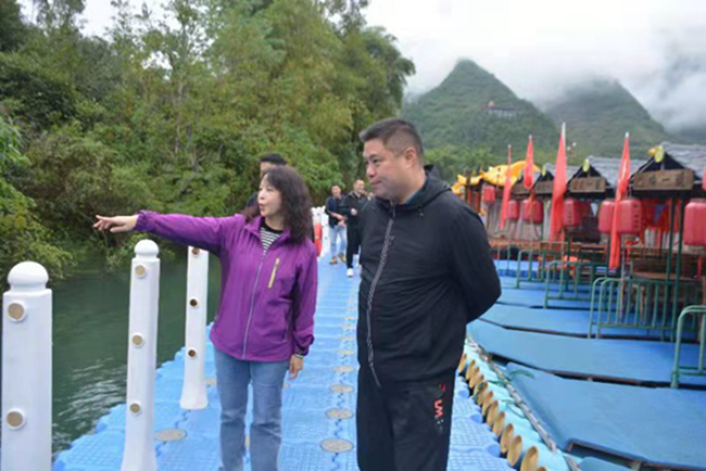 广西旅游协会组队考察第一湾旅游景区(图7) 广西旅游协会组队考察第一湾旅游景区(图7)