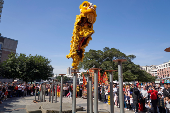 第四届深圳非物质文化遗产周宝安区系列文化活动—— 宝安分会场开幕式暨黄连胜醒狮群英荟(图11) 第四届深圳非物质文化遗产周宝安区系列文化活动|宝安分会场开幕式暨黄连胜醒狮群英荟(图10)