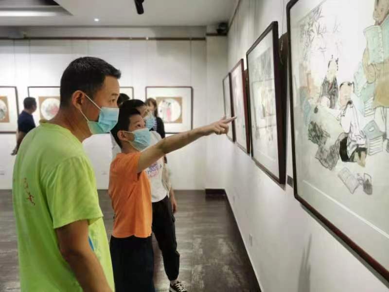 “墨染南国——贾发军中国画作品展”在宝安拉开帷幕(图8)