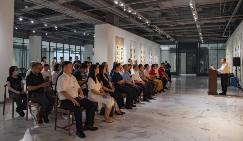 “心迹书跡——赵寅书法作品展”在深圳市宝安区美术馆开幕(图8)