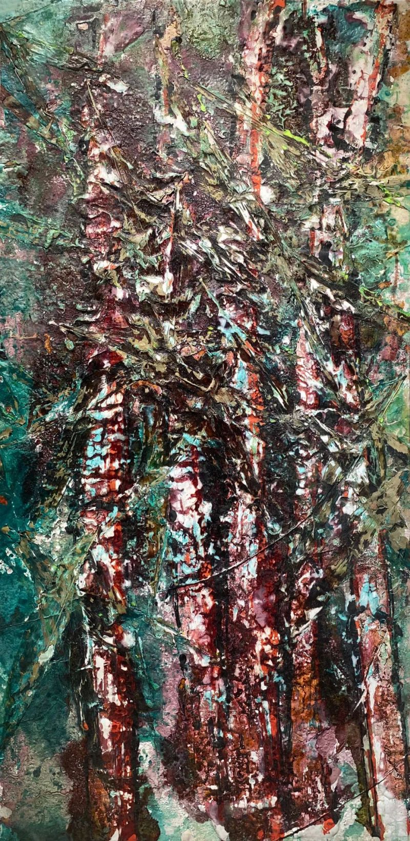 2023年深圳(宝安)重点作者美术创作提升工程一一第八期学员综合材料绘画作品汇报展(图21) 2023年深圳(宝安)重点作者美术创作提升工程一一第八期学员综合材料绘画作品汇报展(图21)