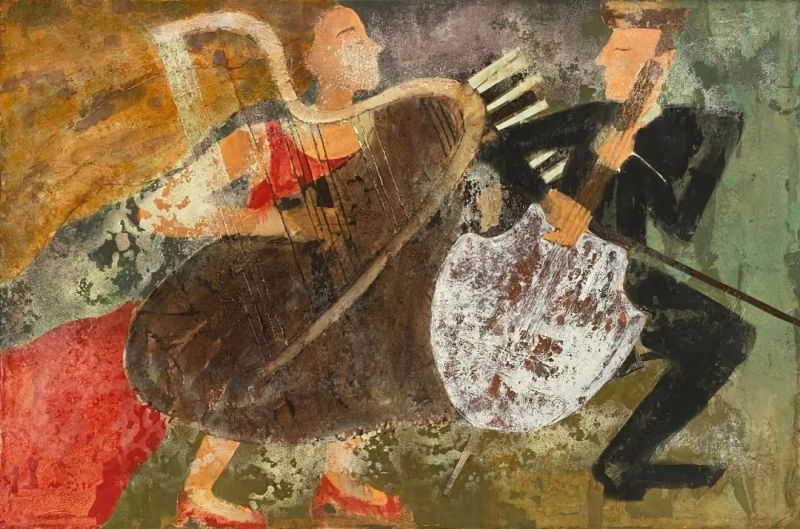 2023年深圳(宝安)重点作者美术创作提升工程一一第八期学员综合材料绘画作品汇报展(图26) 2023年深圳(宝安)重点作者美术创作提升工程一一第八期学员综合材料绘画作品汇报展(图26)