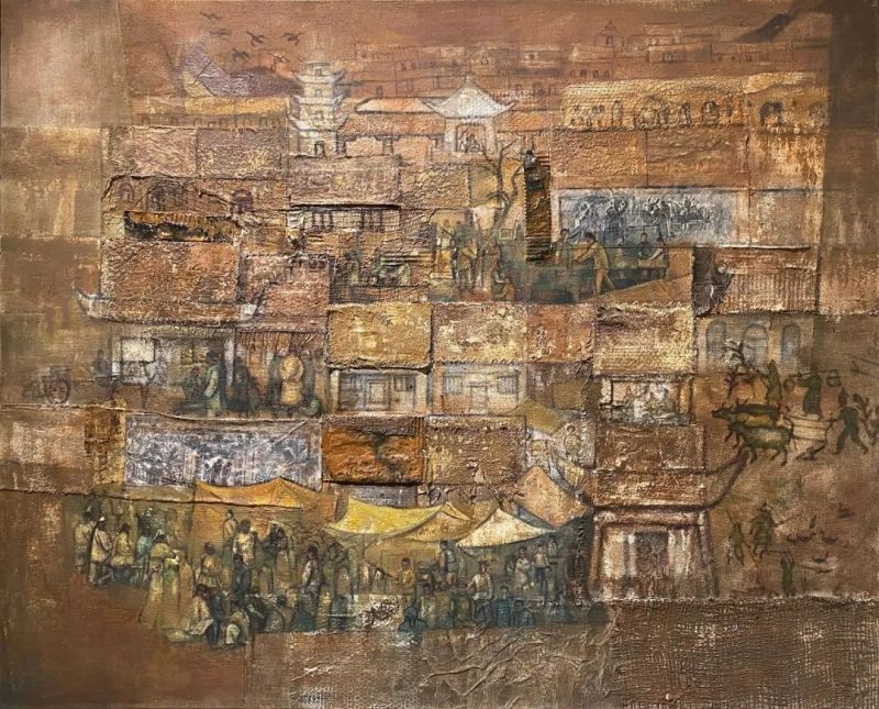 2023年深圳(宝安)重点作者美术创作提升工程一一第八期学员综合材料绘画作品汇报展(图50) 2023年深圳(宝安)重点作者美术创作提升工程一一第八期学员综合材料绘画作品汇报展(图50)