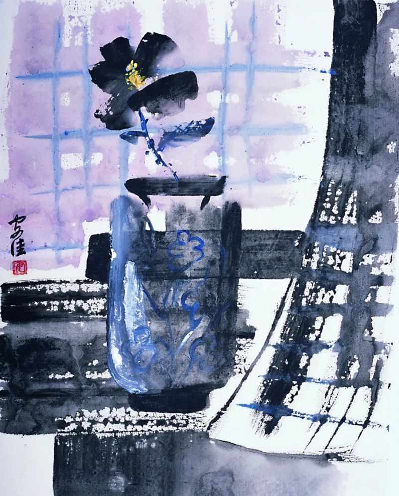 “美丽重生——中国暨深圳·宝安女画家优秀作品邀请展”在宝安图书馆开幕(图23)